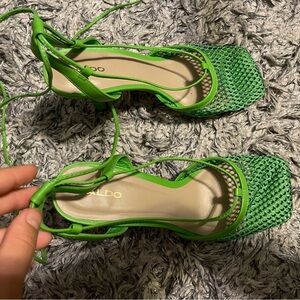 Aldo Green Heels